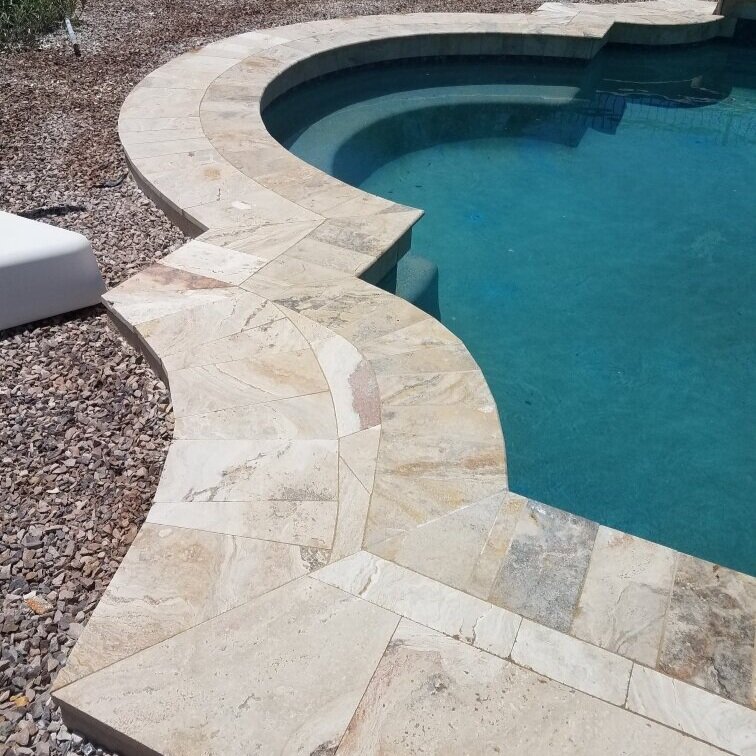 Pool-coping